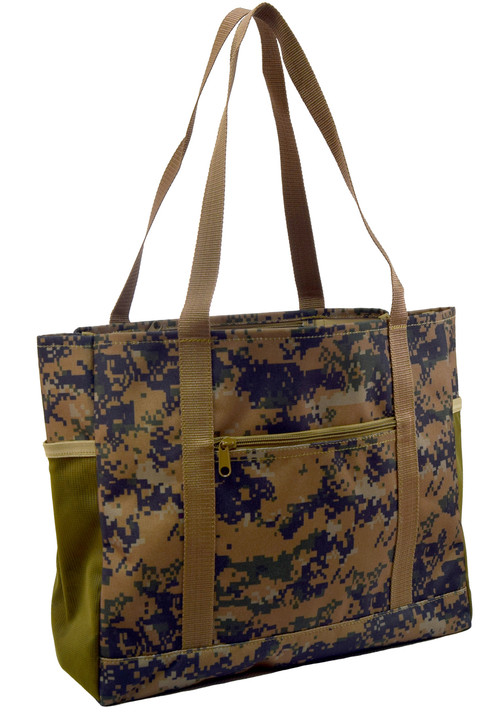 Digital Woodland Grab-N-Go E.D.T (Every Day Tote) | Military Luggage