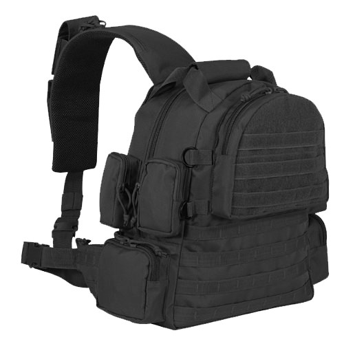 Black Tactical Sling Bag