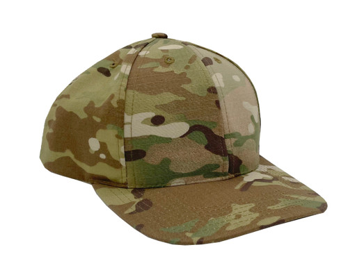 Multicam US MADE 6 Panel Ball Cap With Cloth Back