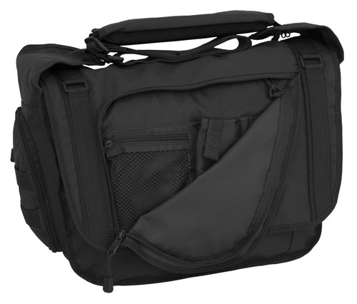 Black Tactical Messenger Attache