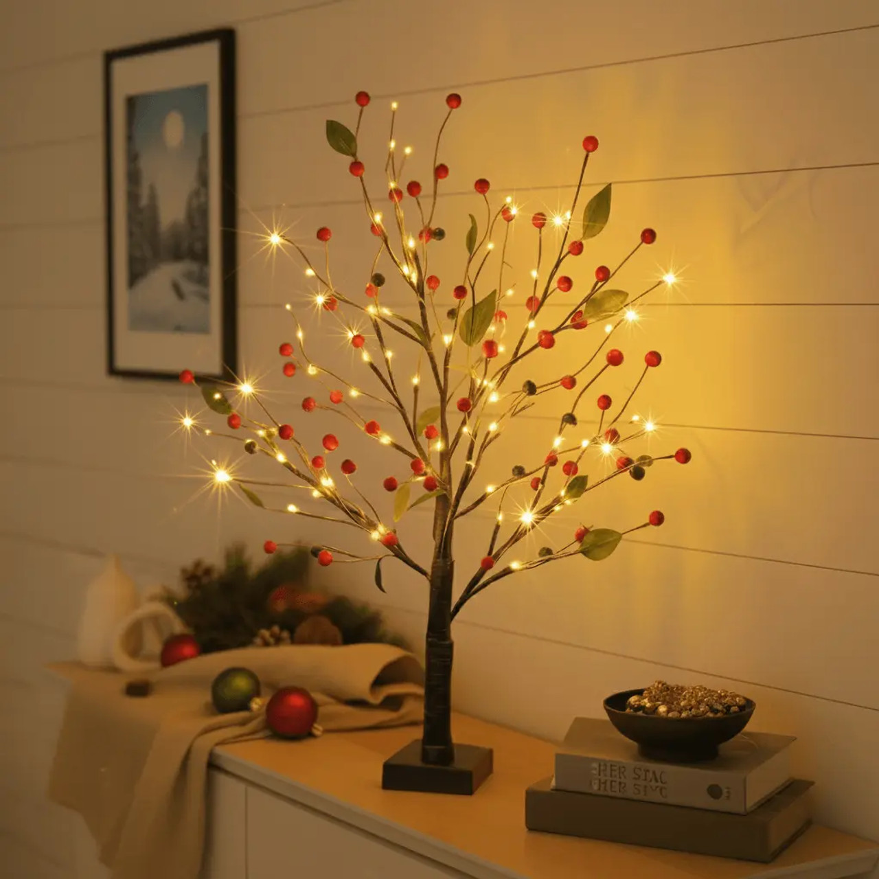 Red Berry Blossom Tree