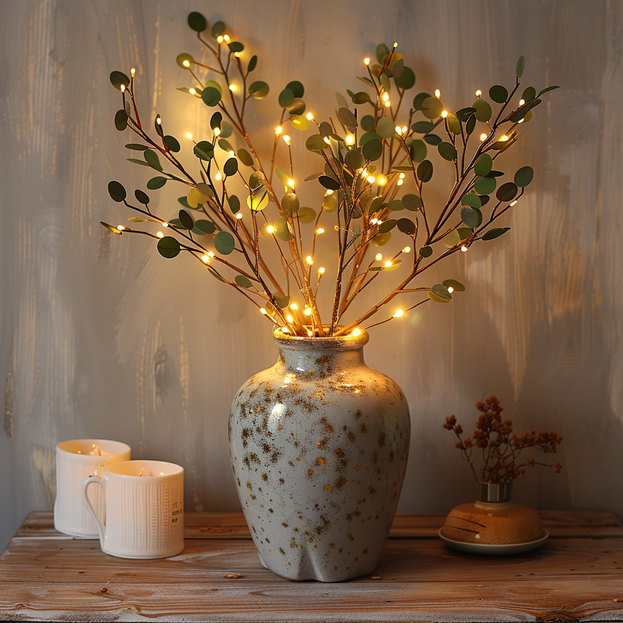 Fairy Light Olive Branch ™