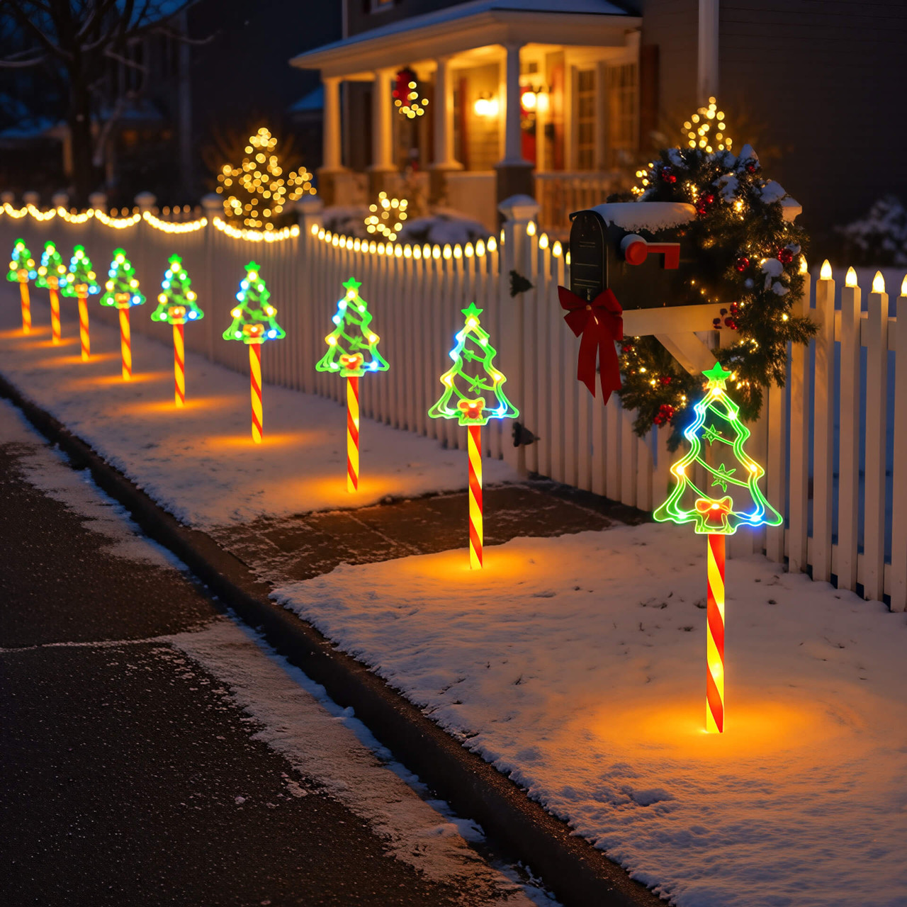 Dazzling Wonderland Trees