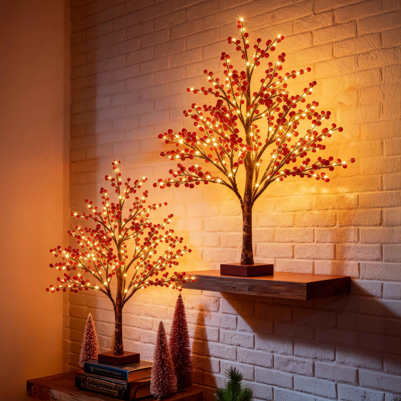 Red Berry Bloom Tree