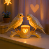 Birds by Moonlight Candle Holder