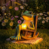 Glowing Garden Frog