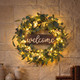 Evergreen Welcome Wreath