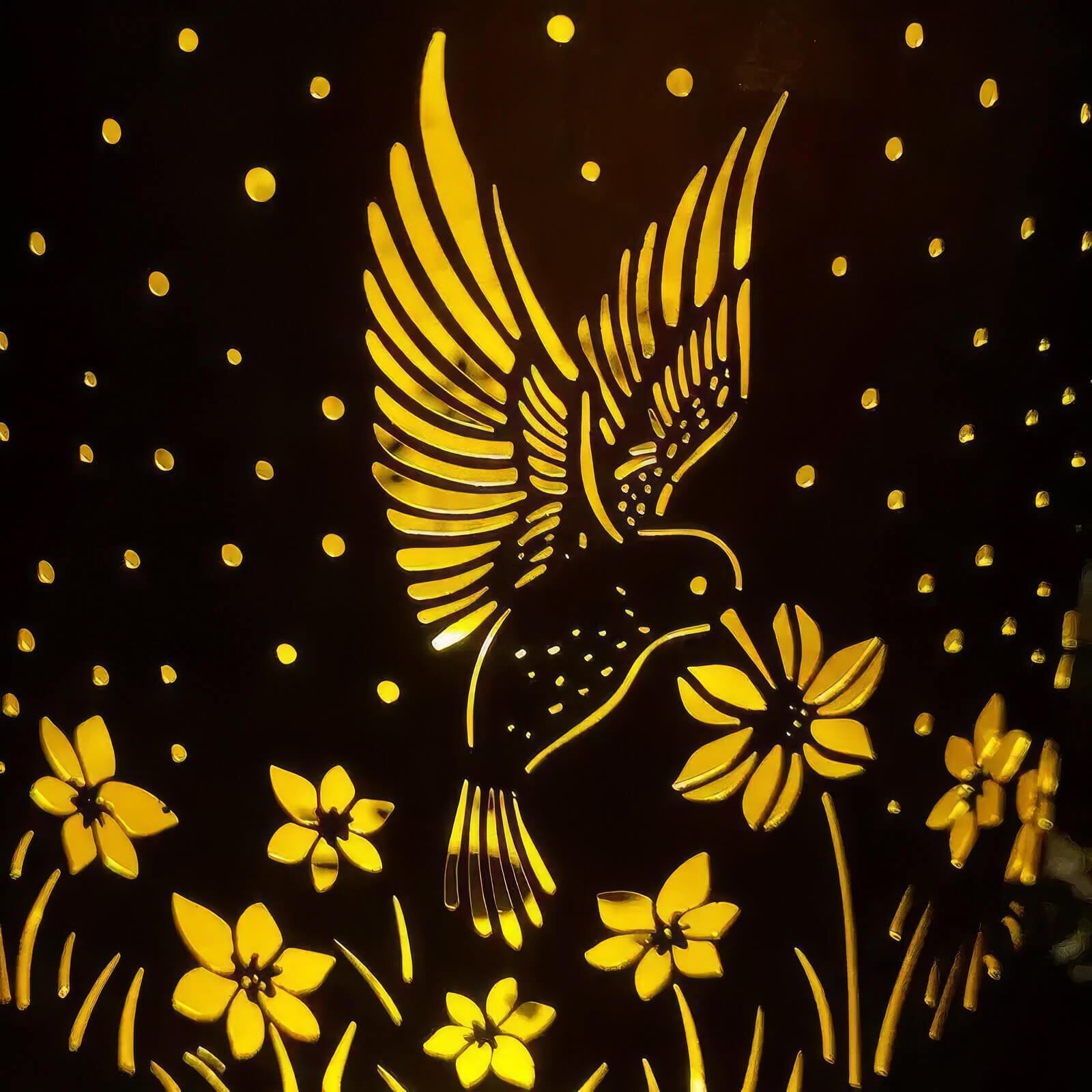 Twilight Twinkle Hummingbird Lantern Twilight Twinkle Hummingbird Lantern