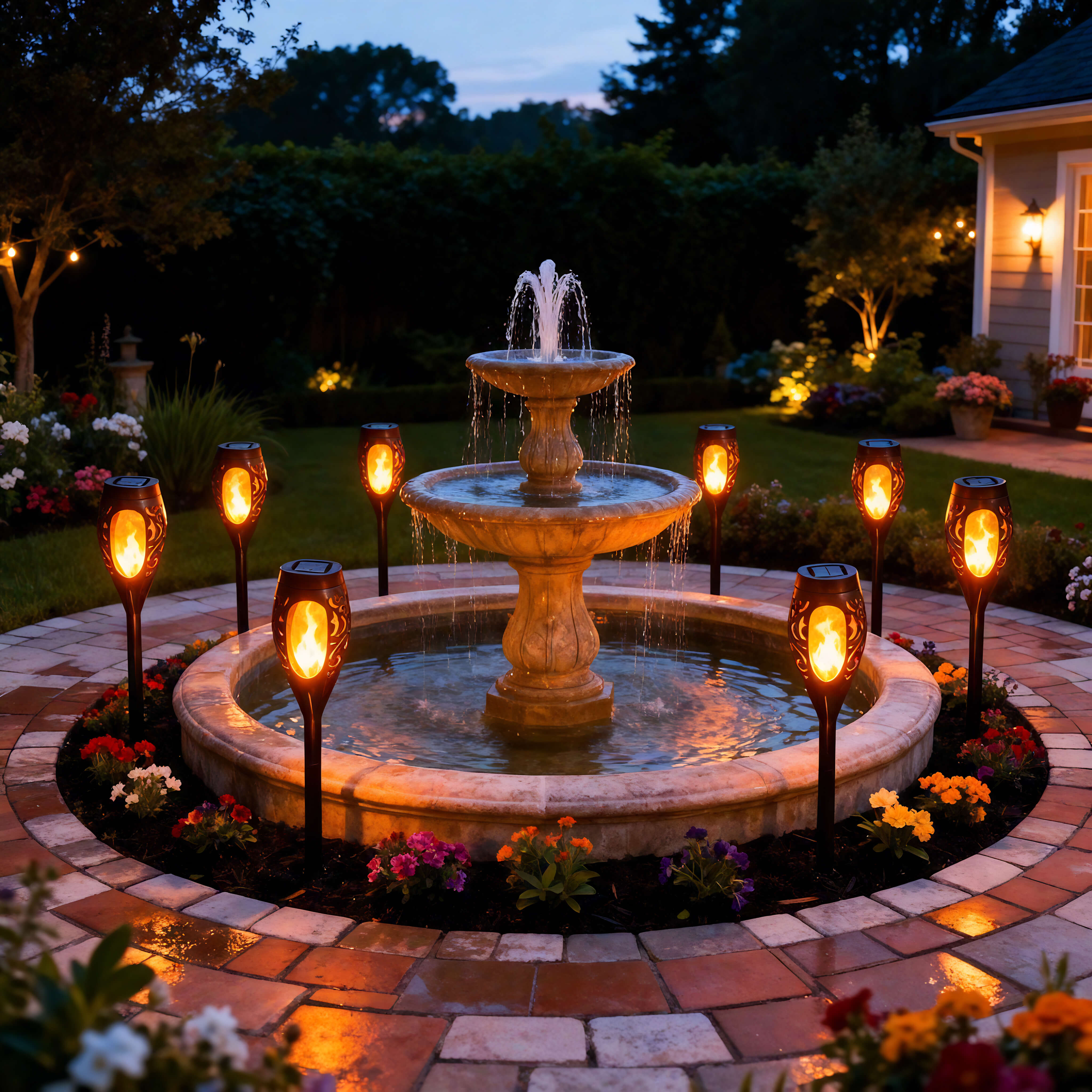 Solar Flame Light Solar Flame Light