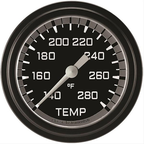 Engine Coolant Temperature Gauge Classic Instruments AX326GBLF