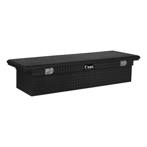 Truck Bed Rail-To-Rail Tool Box UWS TBS-66-LP-BLK