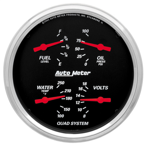 Electronic Multi-Purpose Gauge AutoMeter 1410