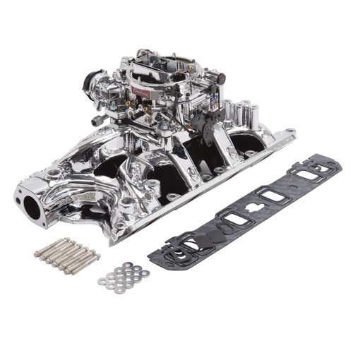 Engine Intake Manifold / Carburetor Kit Edelbrock 20344