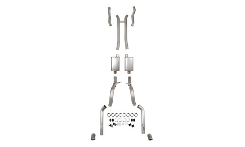 Exhaust System Kit Hooker BlackHeart BH2362