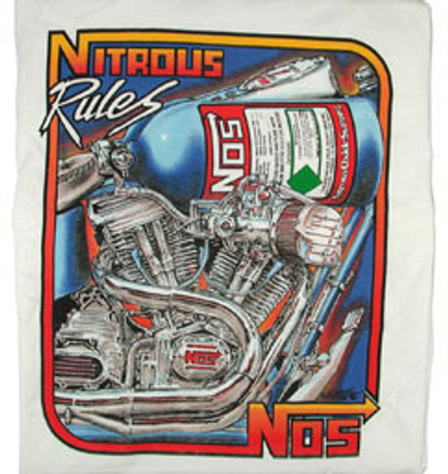 T-Shirt NOS/Nitrous Oxide System 19041-LGNOS