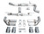 Exhaust System Kit AWE Tuning 3020-42897