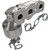 Catalytic Converter with Integrated Exhaust Manifold MagnaFlow Exhaust Products 452136