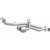 Catalytic Converter with Integrated Exhaust Manifold MagnaFlow Exhaust Products 452136