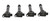 Direct Ignition Coil Kit ACCEL 140082K-4