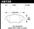 Disc Brake Pad Set Hawk Performance HB739B.715
