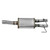 Exhaust Muffler Assembly Flowmaster 717835