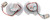 Back Up Light Assembly Scott Drake SD-1142-RFB Back Up Light Assembly Scott Drake SD-1142-RFB