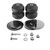 Suspension Rubber Helper Spring Kit Timbren FF350SD2