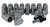 Wheel Lock Rocket Racing Wheels C21205BS