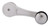 Window Crank Handle Scott Drake C8TZ-6223342-BL