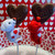 Heart Lollipops w/bear     2 pops