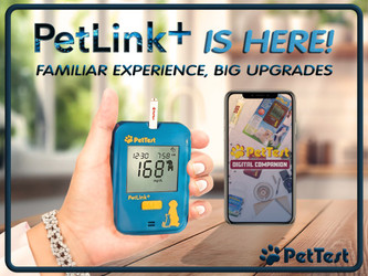 The PetLink+ Blood Glucose Meter is Here!
