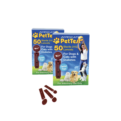 Advocate PetTest Twist-top Lancets 21G (2 Pack)