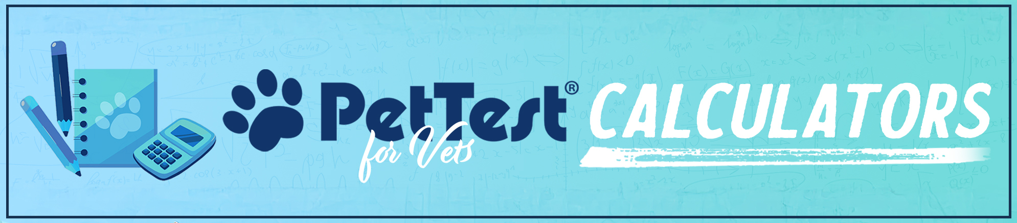 PetTest Veterinary Clinical Calculators