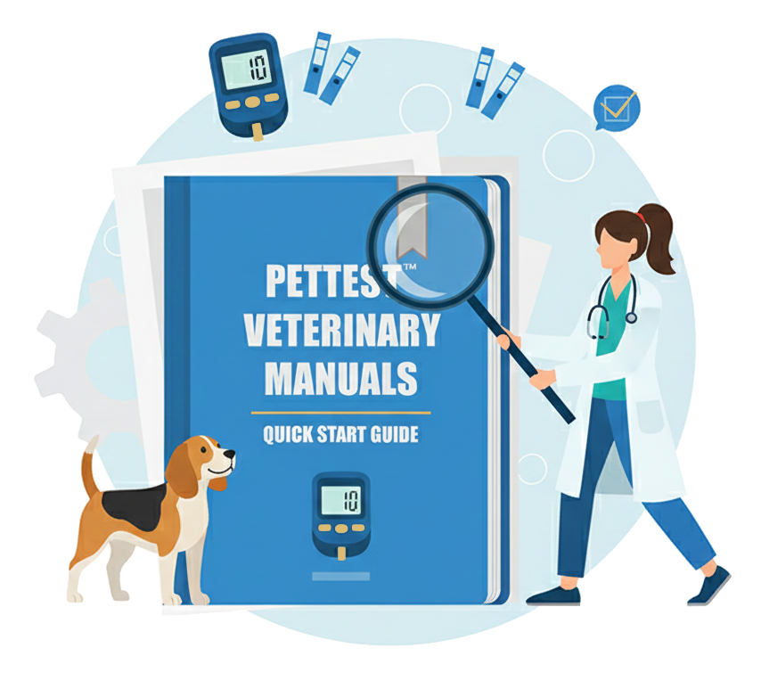 PetTest Veterinary User Manuals