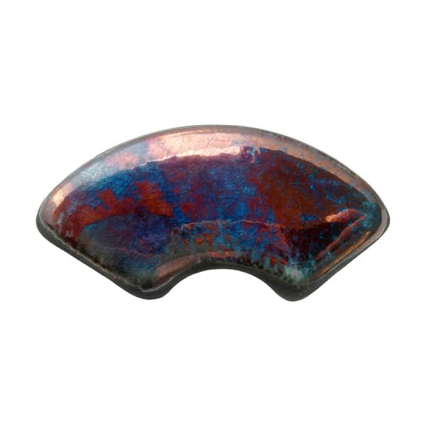 870 Starry Night Raku 4 oz - Stone Leaf Pottery