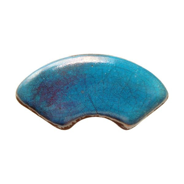 885 Blue Topaz Raku 4 oz - Stone Leaf Pottery