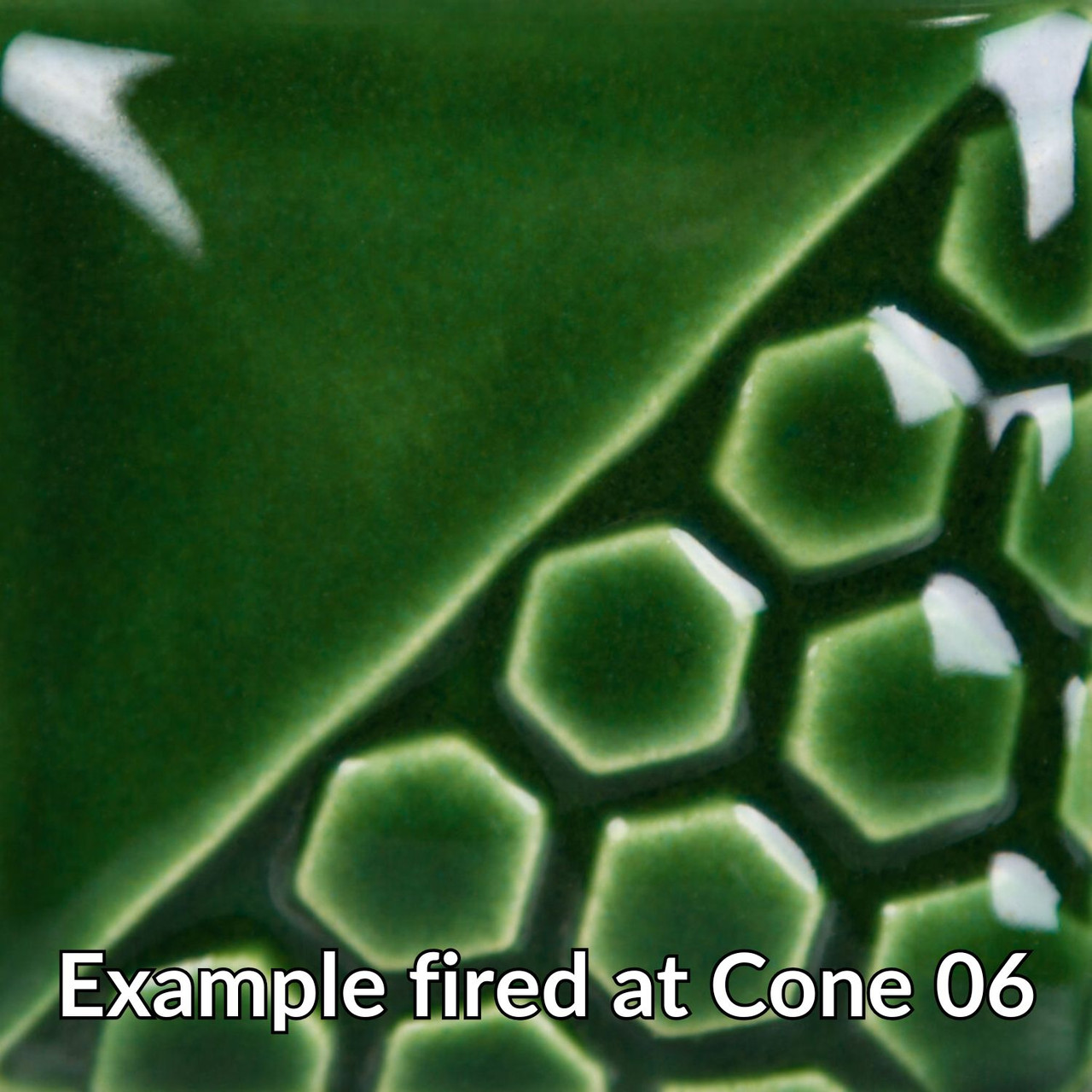 EL-155 Holiday Green 4oz - Stone Leaf Pottery