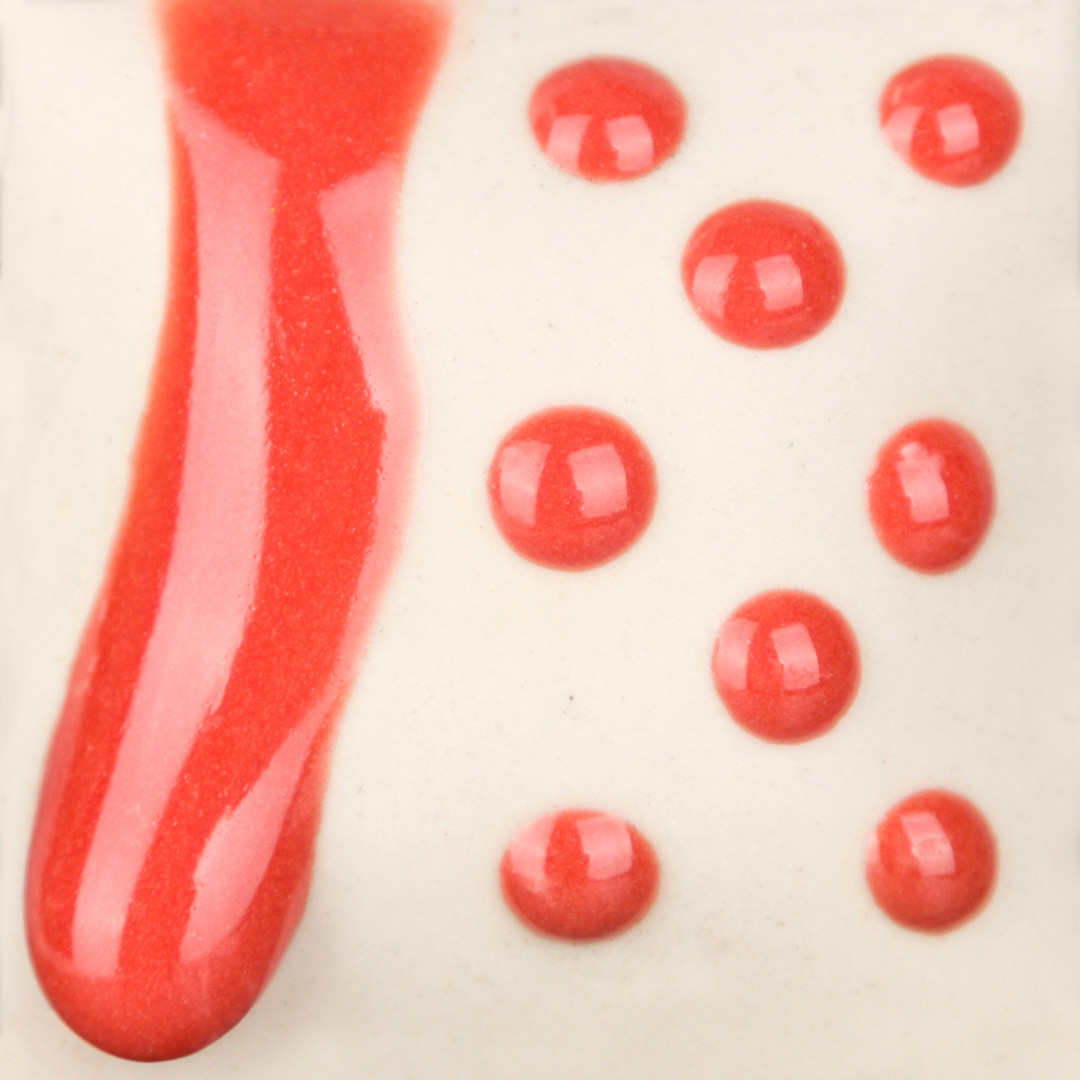 SW-429 Red Melt Gloop - Stone Leaf Pottery