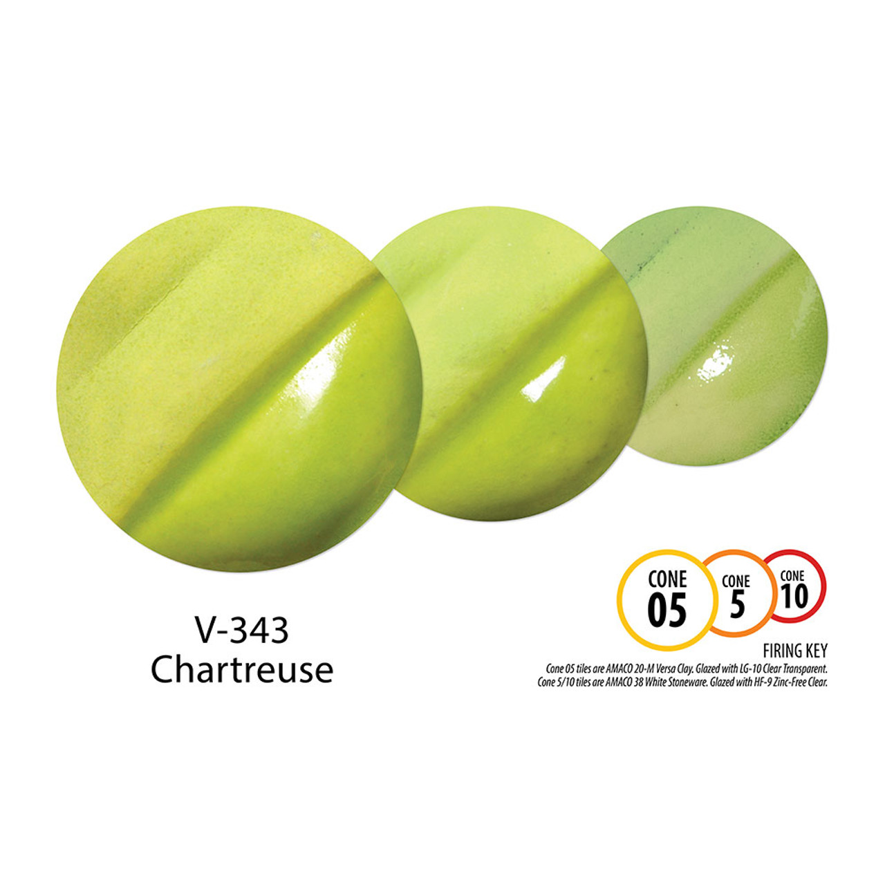 V-343 Chartreuse Underglaze