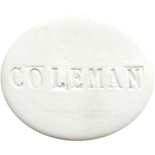 Tom Coleman's formulation Fired Shrinkage is 13.5% and Water Absorption is 0% when fired to cone 10. A true Grolleg body developed by Tom Coleman. Excellent fit with most glazes, very translucent when thin, great for large pieces. Probably the best domestically produced porcelain you will ever find.