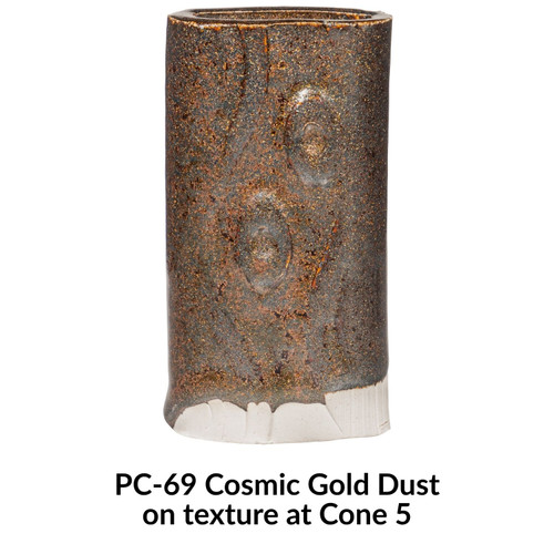 マダムゴサンMadame Gaussianの102ブティパターン PC-69 Cosmic Gold Dust - Stone Leaf Pottery