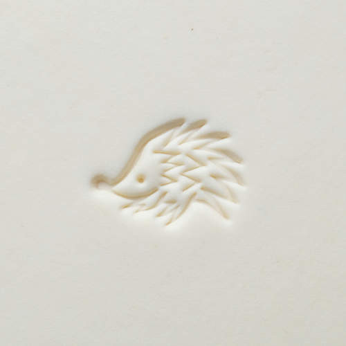 Scs-196 Small Round Stamp – Hedgehog