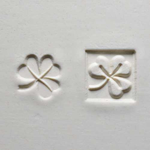 Ssm-110 Medium Square Stamp – Three Leaf Clover