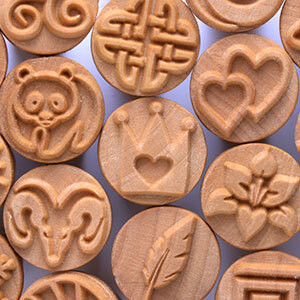 SCM Medium Round Stamp