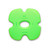 Green Medium Edgy - back