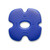 Blue Firm Edgy - back