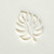 Scm-282 Medium Round Stamp – Monstera Leaf
