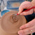 Dragonfly Tool, Universal Handle with Classic Pear Tungsten Blade carving on pot