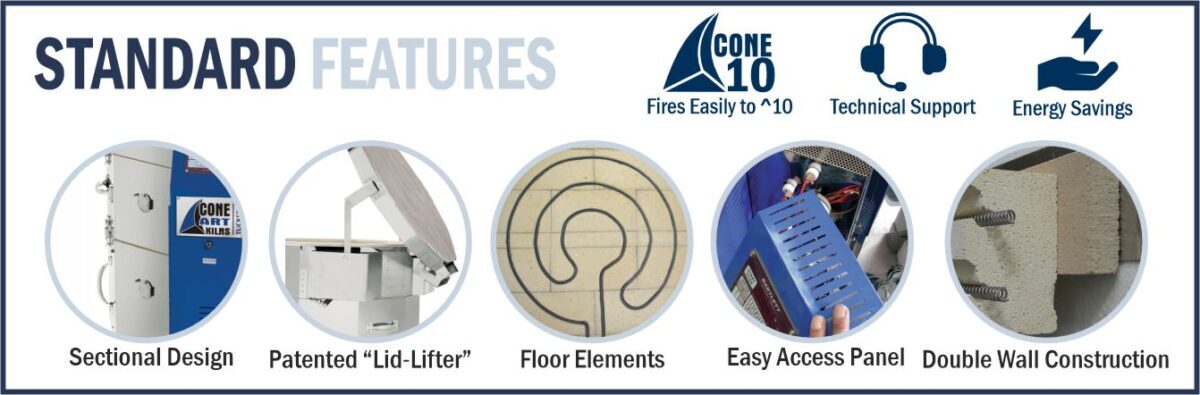 Cone Art standard features