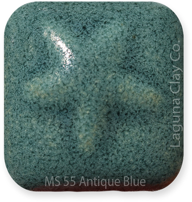 MS-55 Antique Blue - Stone Leaf Pottery